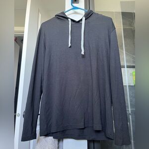 Zyia Black Lounge Boyfriend Hoodie - size XS